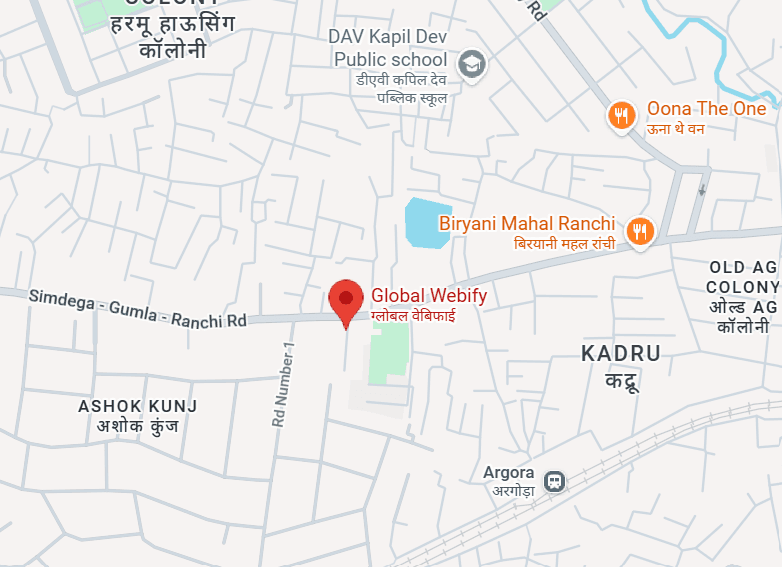 Global Webify Map Location