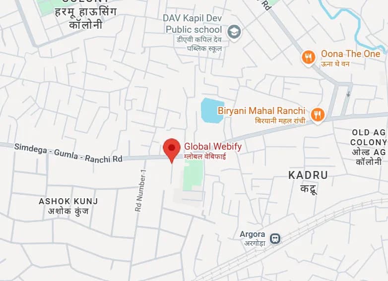 Global Webify Office Custom Map