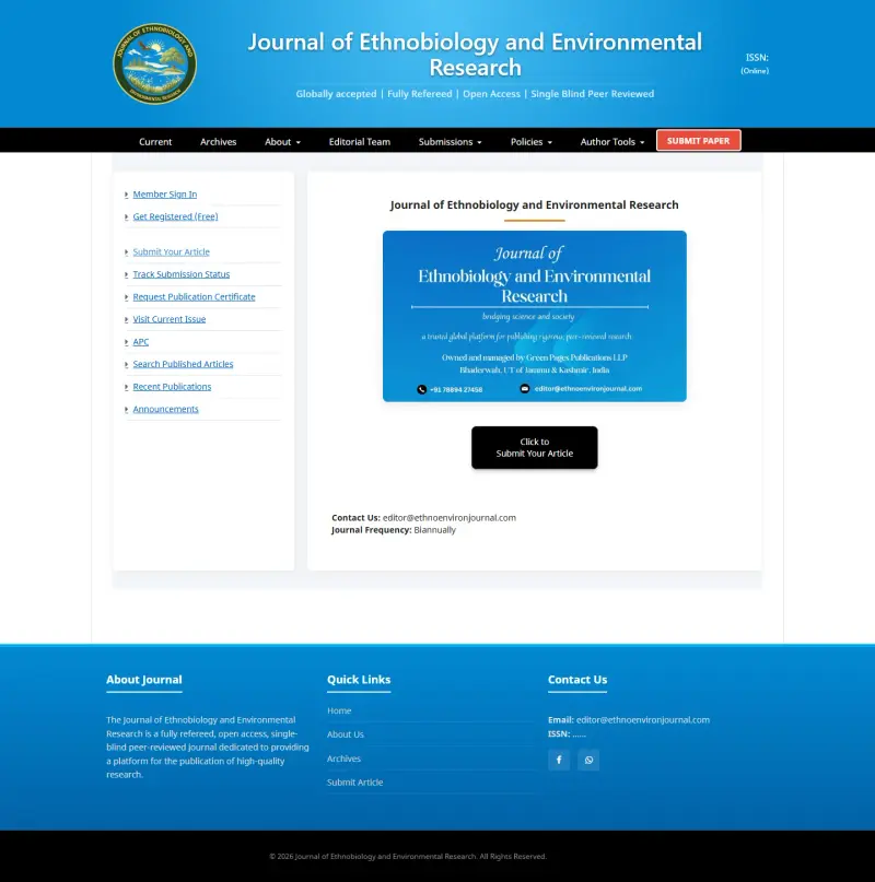 Ethnoenviron Journal