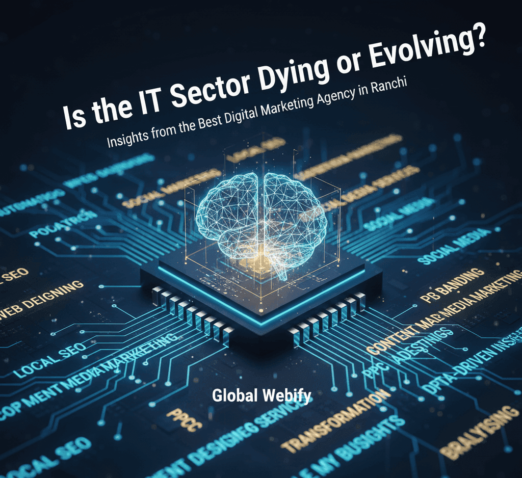 Is the IT Sector Dying or Evolving? Insights from the Best Digital Marketing Agency in Ranchi